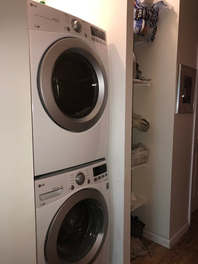 Washer dryer in living level (second floor) - 3626 10th St NW Unit Main Home 3 Bdrm