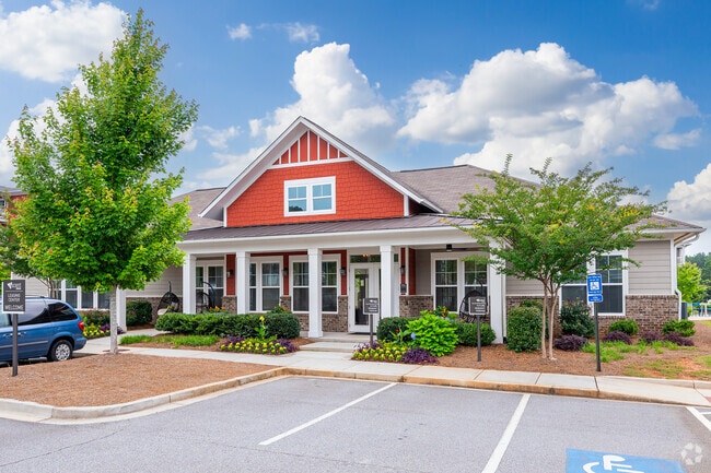 Entrance to Leasing Office