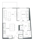 A2: 1bed 1bath