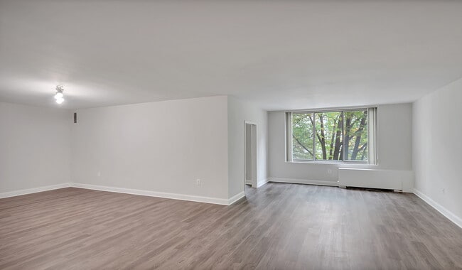 Your apartment has an expansive floorplan
