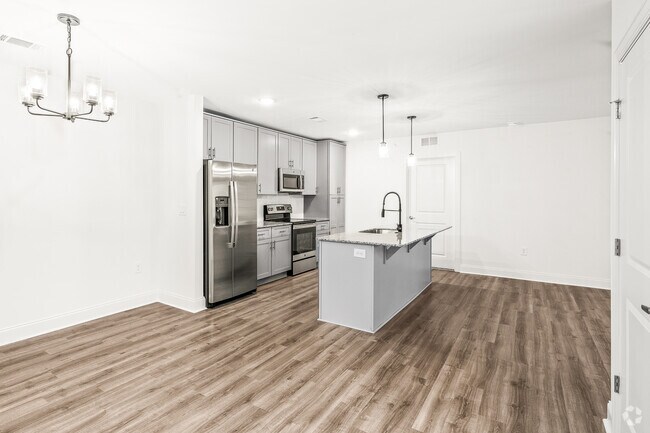 2BR, 2BA Study - 1,622SF Kitchen