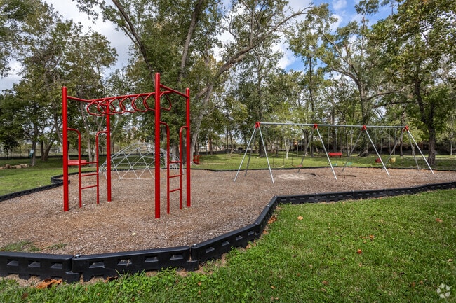 Wooded Park with Brand New Playground