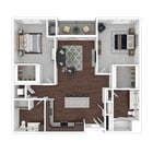 B3 3D Floor plan