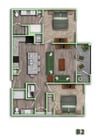 Plano de planta B28 de Brio en Lookout