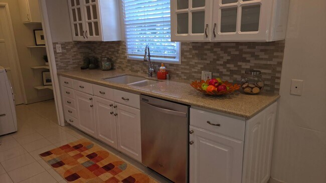 kitchen window & sink