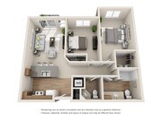 2 Bedroom 1.5 Bathroom