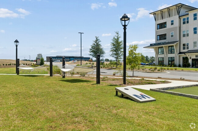 Outdoor Pavilion with Kitchen, Fire Pits, and Game Area