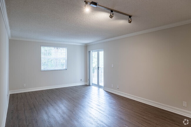 2 BR, 2 BA - 1,158SF - Living Room