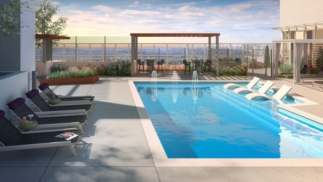 Rooftop Pool - Lumen Apartments