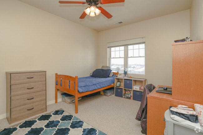 2 BR, 2 BA - Bedroom