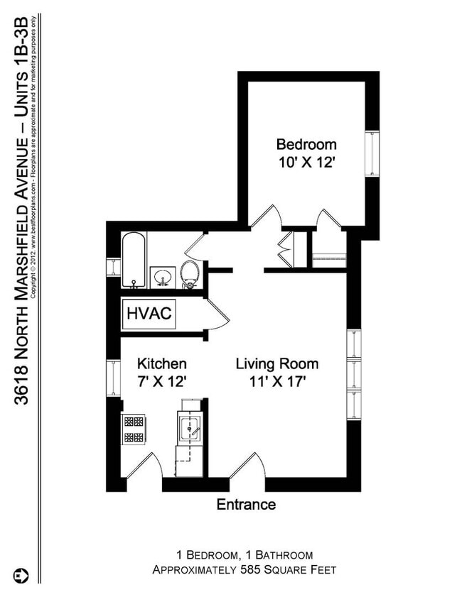 Photo - 3622 N Marshfield Ave Unidad 1B