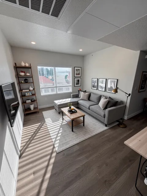 Virtually staged 2 bedroom