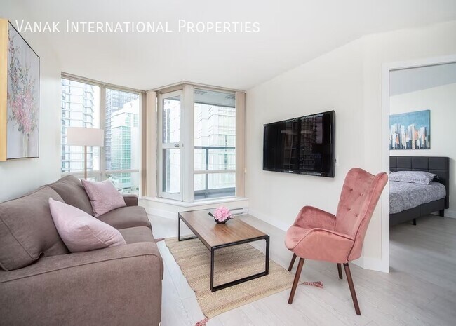 Building Photo - Modern 1BR Furnished Condo in Coal Harbour