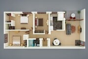 The Manhattan| 3 Bedroom | 1 Bathroom
