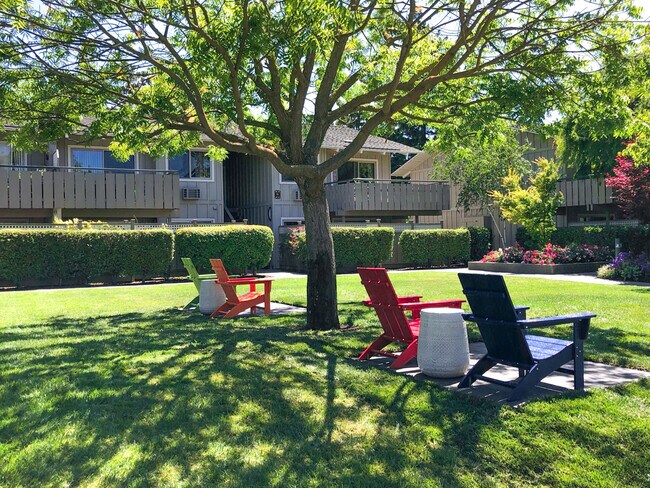 Adirondack Chair Seating Area