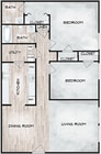 2 Bedroom Floorplan