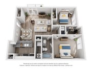 A6_1Bed_1Bath_893 Sq Ft