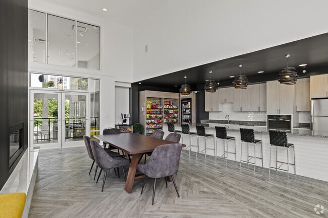 Postmark Apartments- Club House Kitchen