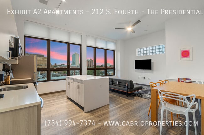 Photo - Exhibit A2 Apartments - 212 S. Fourth -The Presidential - 2 Bed/2 Bath Unit The Presidential - 2 Bed/2 Bath