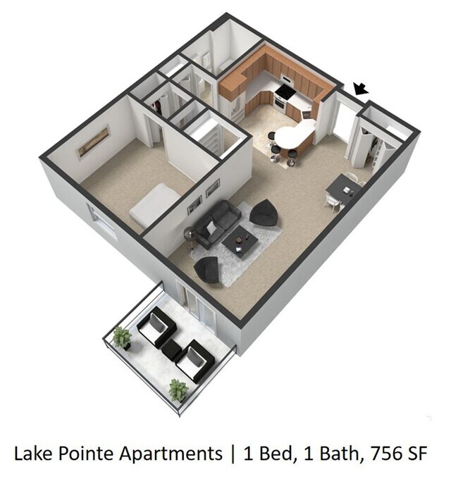 Photo - Lake Pointe Apartments