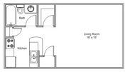 Quail Creek Studio Apartment