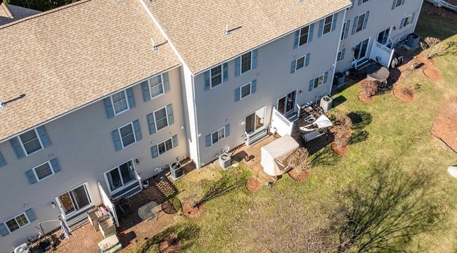 Ariel view roof and patio( middle one) - 20 Georgetown Dr