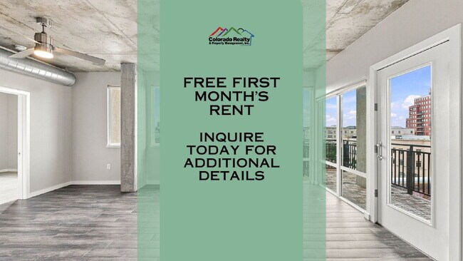 $2,820.95- 2 bed, 1 bath Condo in the heart of Denver with In Unit Laundry!