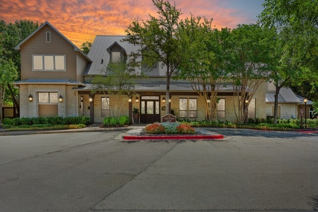Beautifully Landscaped Entrance