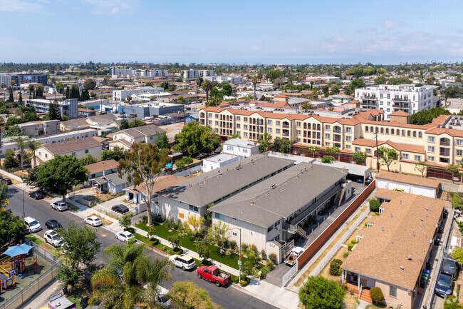 Aerial - Classic 2-Story Building in Park Mesa Heig...