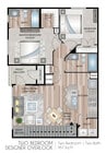 957 Square Feet