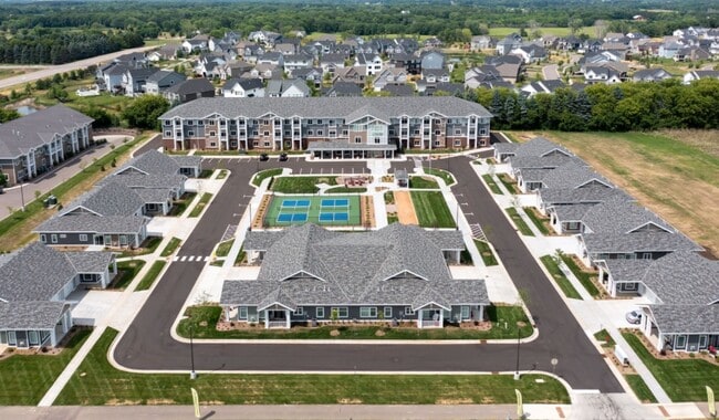 Bird's Eye View - The Fields at Arbor Glen 55+