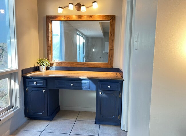 Built-in Vanity Inside Main Suite bedroom - 3645 Belmont Rd