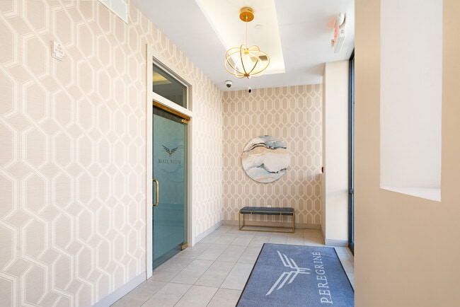 Peregrine 100 entry and mailroom entry - Peregrine 100