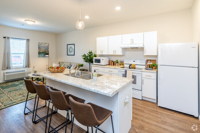 The Audrey - 1 BD, 1BA - 622SF - Kitchen A