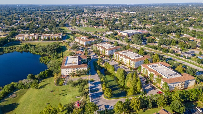 Aerial View - Lake Sherwood Apartments