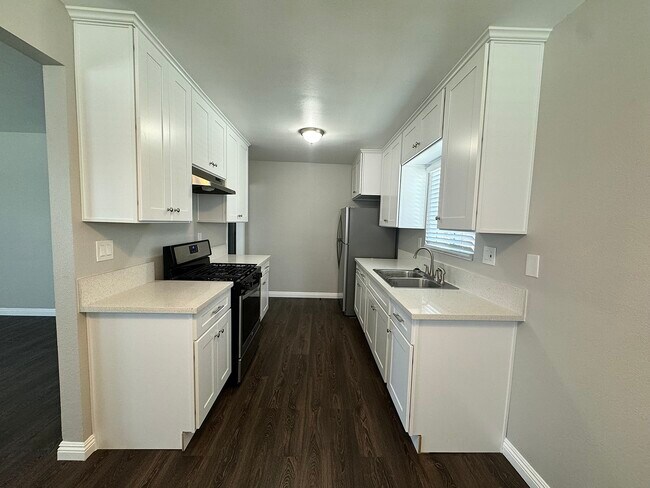 Two Bedroom - Kitchen - Evart Apartments