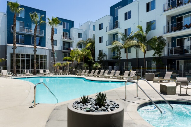 Swimming Pool with Spa - Avalon Playa Vista Apartments