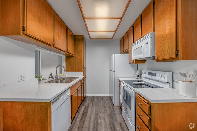 1BR, 1BA - 642SF - Kitchen