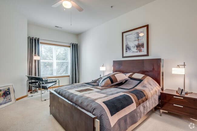 2BR, 2BA - 1,350SF - Bedroom