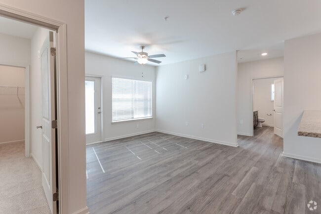 3BR, 2BA - 1295SF Azalea - Living Area - The Groves at 421