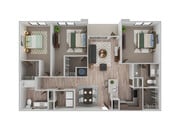 3 Bedroom | 2 Bath | 1420 SF