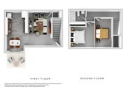 SideStair-2BDRM-1 Bath