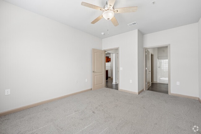 3BR, 2BA - 1,204SF - Primary Bedroom