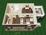 One Bedroom Floorplan