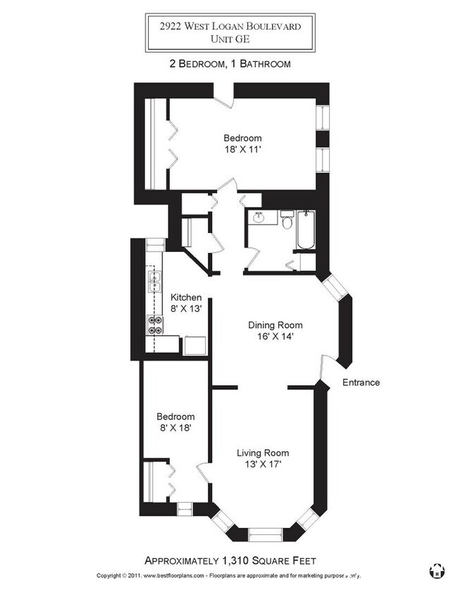 2922 W Logan Blvd Unit GDN