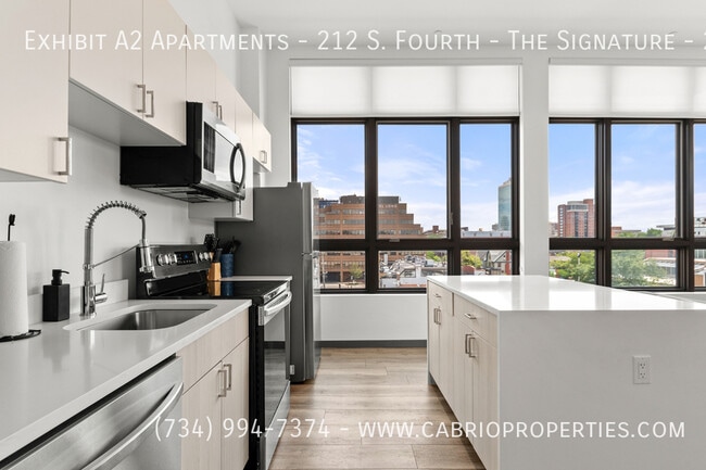 Photo - Exhibit A2 Apartments - 212 S. Fourth -The Signature - 2 Bed/1 Bath Unit The Signature - 2 Bed/1 Bath