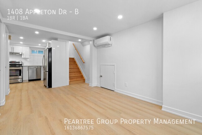 Photo - 1 Bed/1 Den- Newly renovated basement apartment Unité B