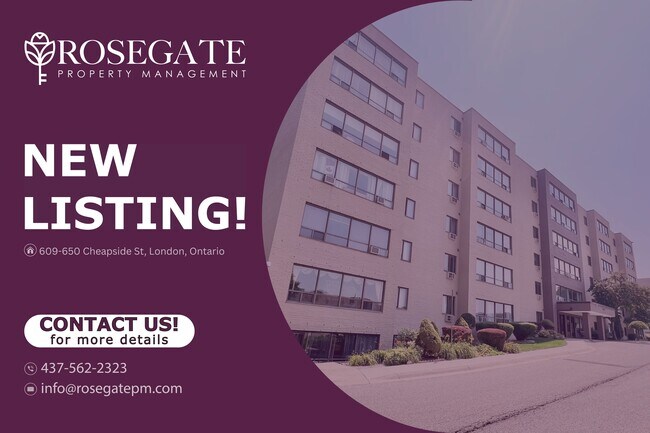 Building Photo - Spacious 2-Bedroom Apartment in Prime London Location – 900 Sq Ft Unit 609