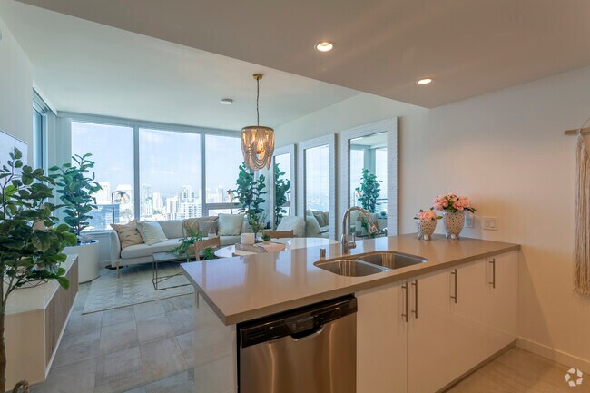 1 BR, 1 BA - 698 SF - Spire San Diego