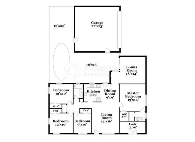 Photo - 4 Bedroom Pet-Friendly Home in Lakeland, FL with Main Street Renewal